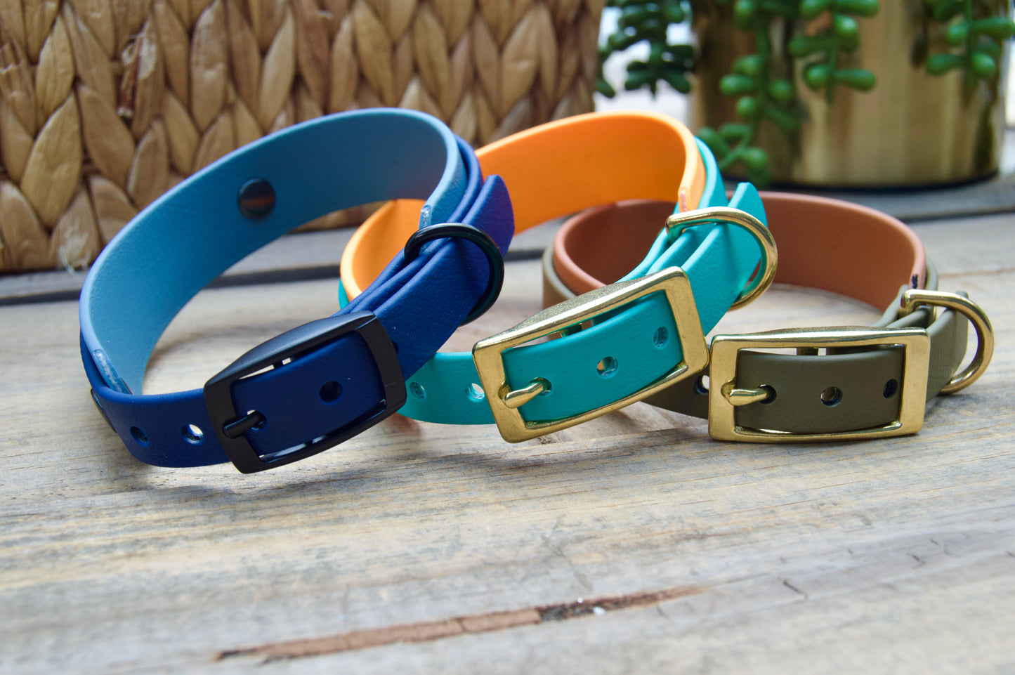 Mini Double Layer Biothane Dog Collar
