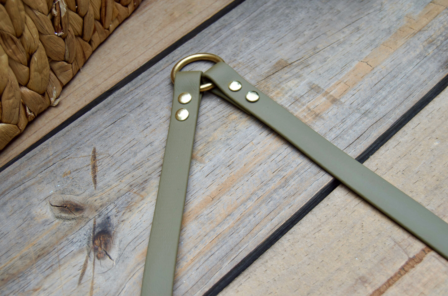 Biothane Double Dog Leash Coupler