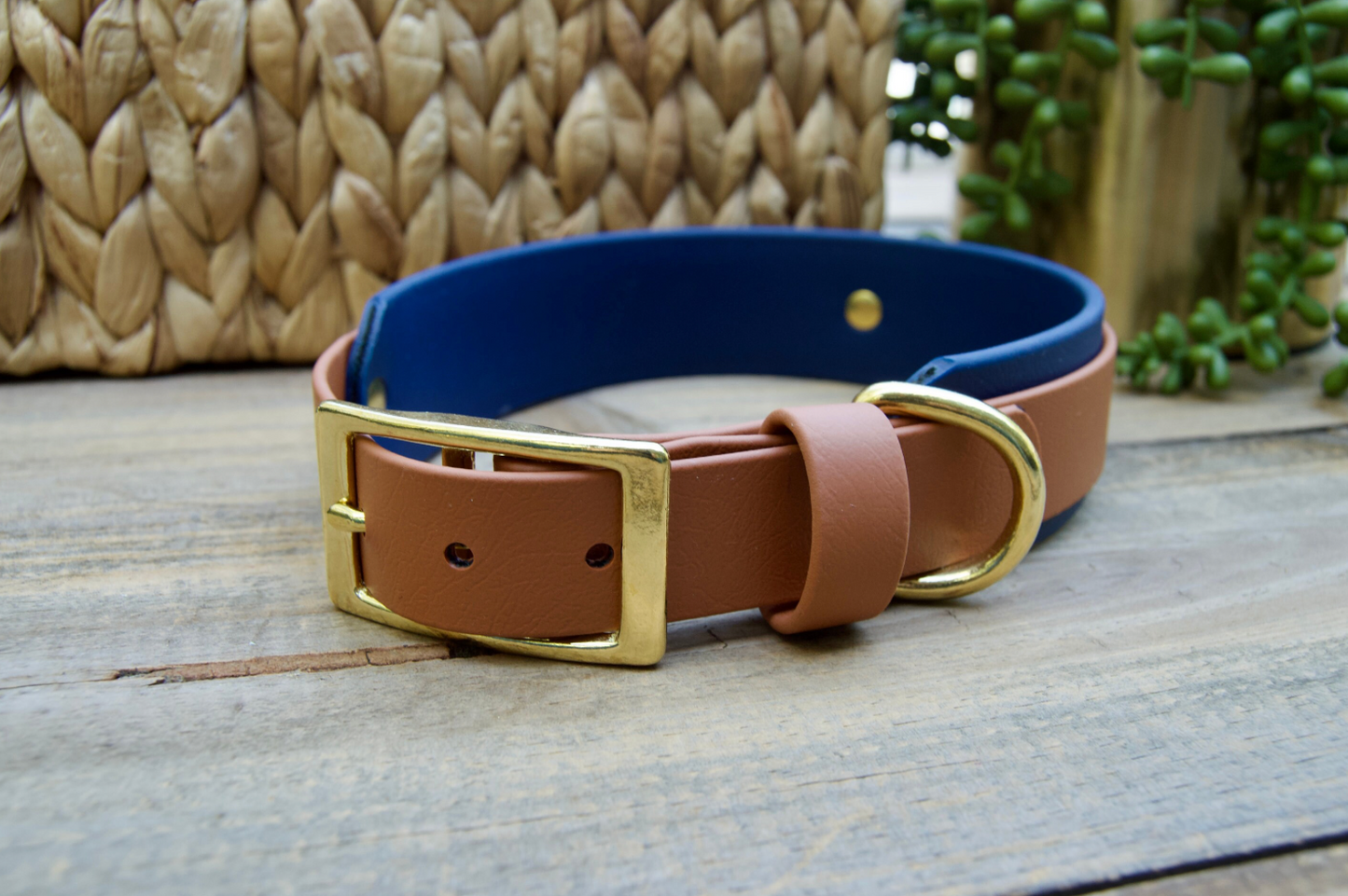 Double Layer Biothane Dog Collar
