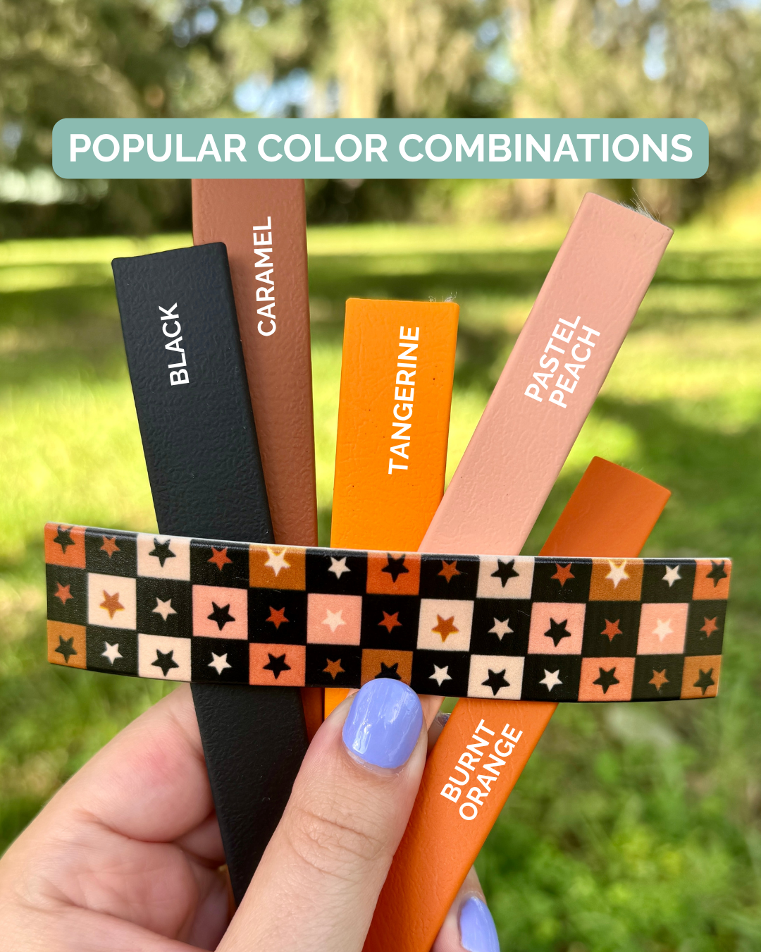 Halloween Check: Printed Double Layer Biothane Dog Collar