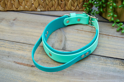 Sport Handle Double Layer Biothane Dog Collar