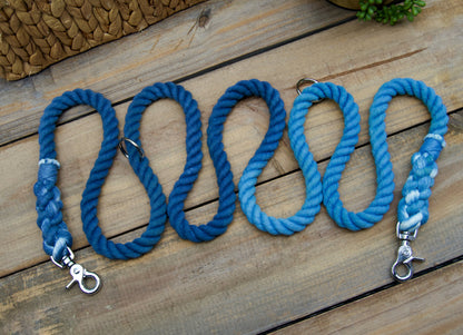 Custom Two Color Handsfree Rope Dog Leash