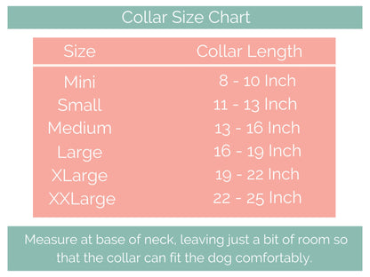 Blueberry: Mini Printed Double Layer Biothane Dog Collar