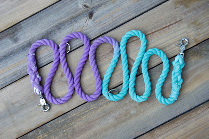 Custom Two Color Handsfree Rope Dog Leash