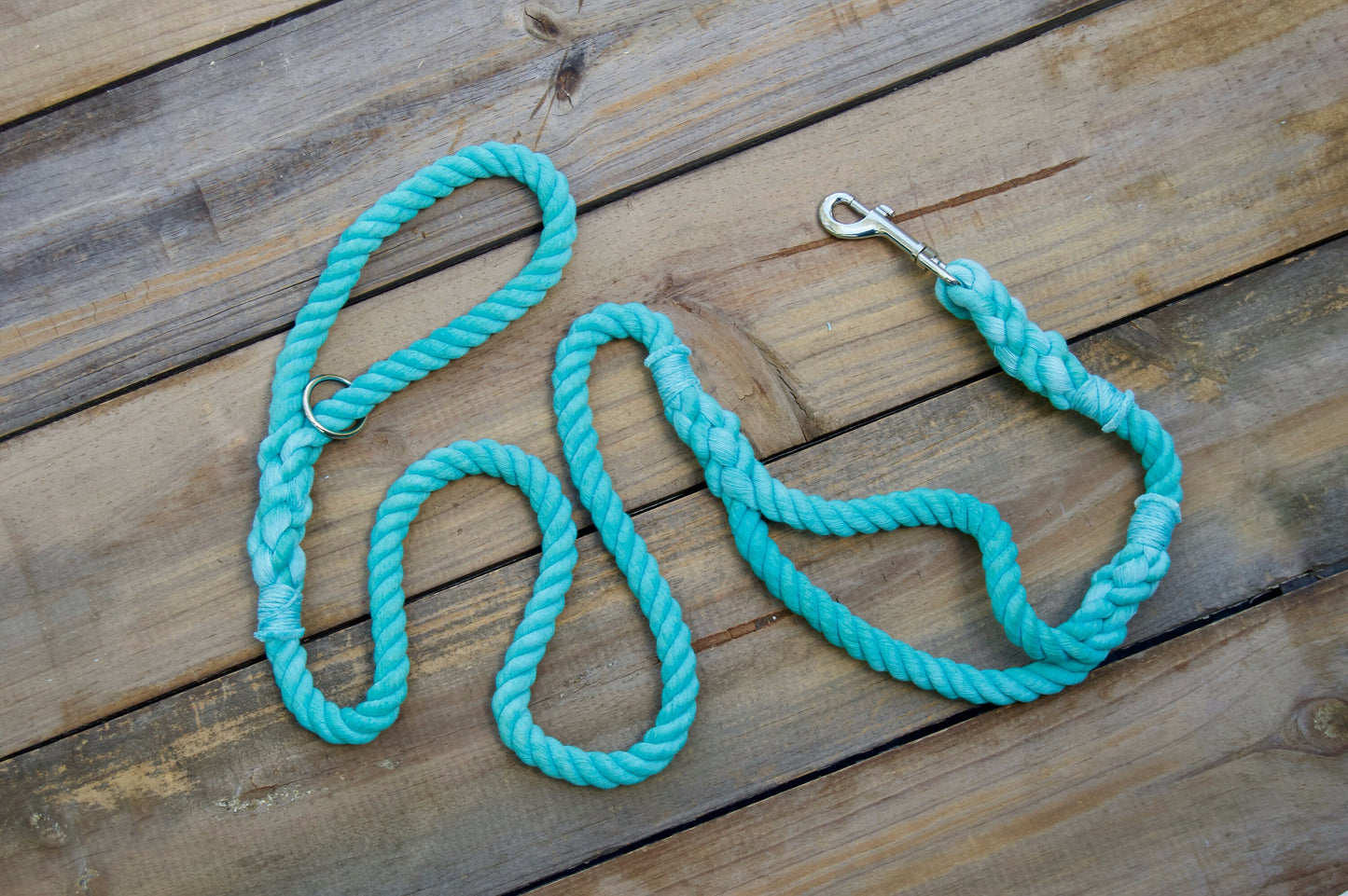 Rope Dog Leash with Traffic Handle